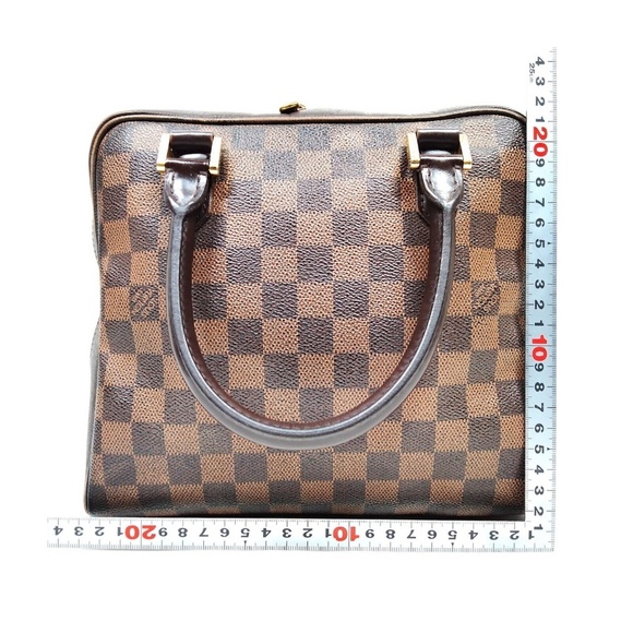 LV Brown Checkered Ebene Brera Handbag - Picture 2 of 7